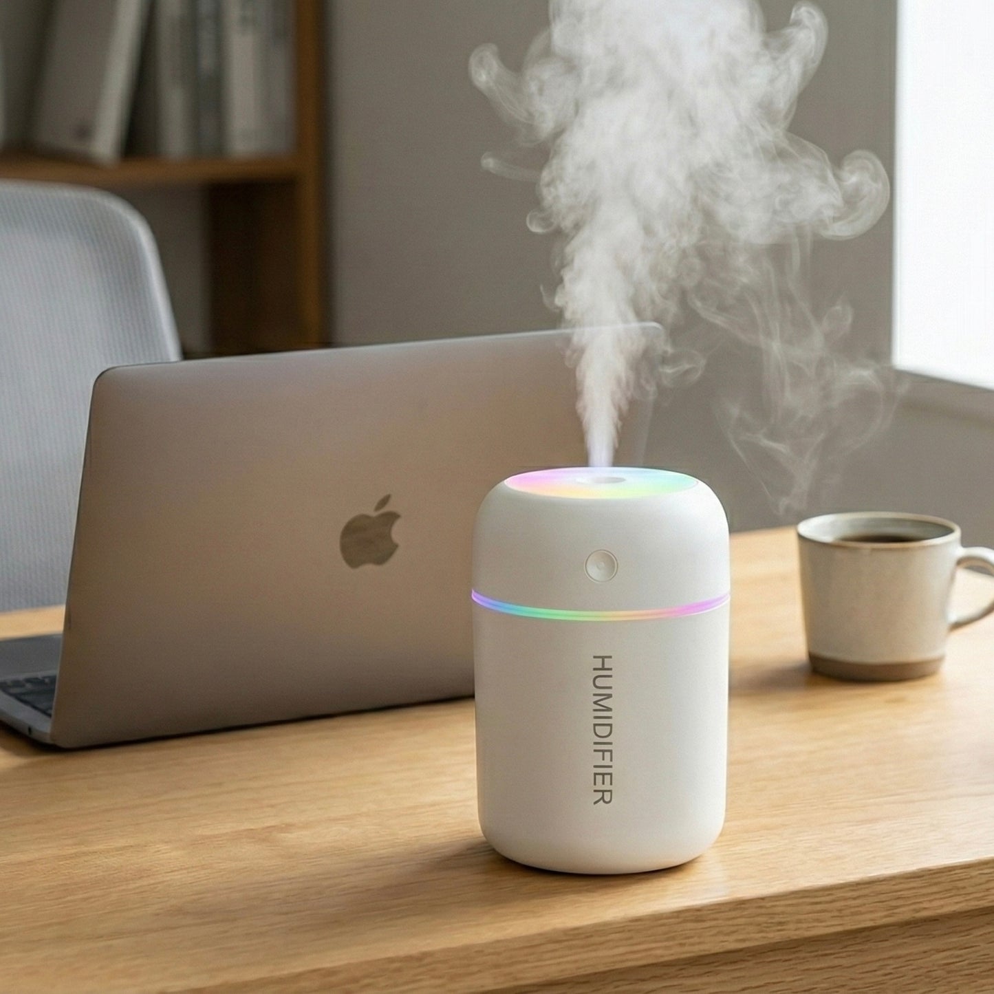 Portable USB Air Humidifier & Fine Mist Diffuser