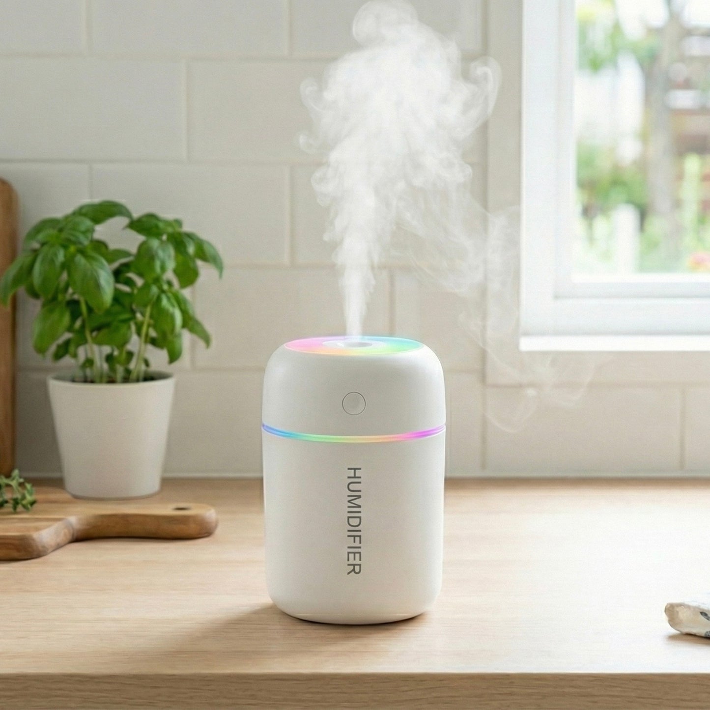 Portable USB Air Humidifier & Fine Mist Diffuser