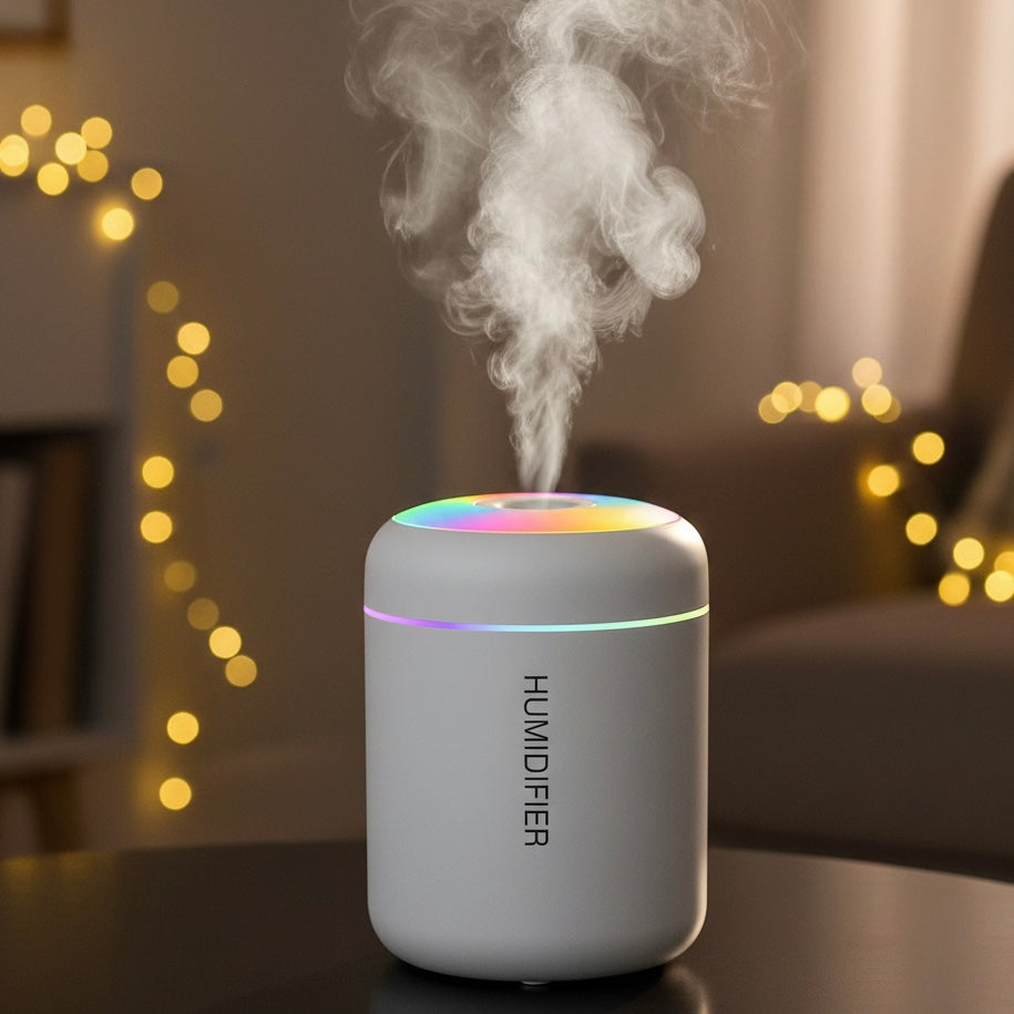 Portable USB Air Humidifier & Fine Mist Diffuser